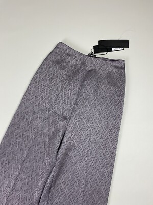 BNWT! Haider Ackermann ladies kurokawa violet wool wide leg 