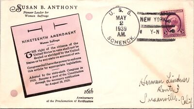 USS Schenk - 5.2.1939 - 10th Amendment Women Suffrage - New York ...