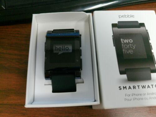 Pebble Classic Smartwatch 301BL OEM Watchband, brand new but dead battery! - Picture 3 of 3