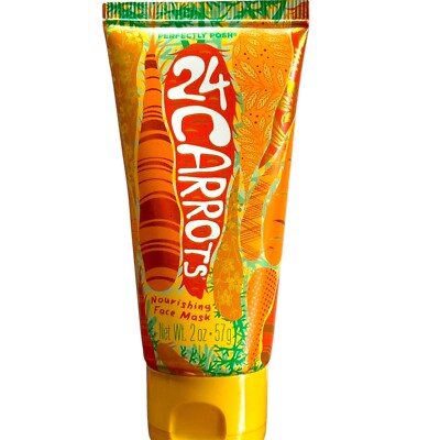 Perfectly Posh 24 Carrots  New/Sealed Nourishing Face Mask Retired Discontinued