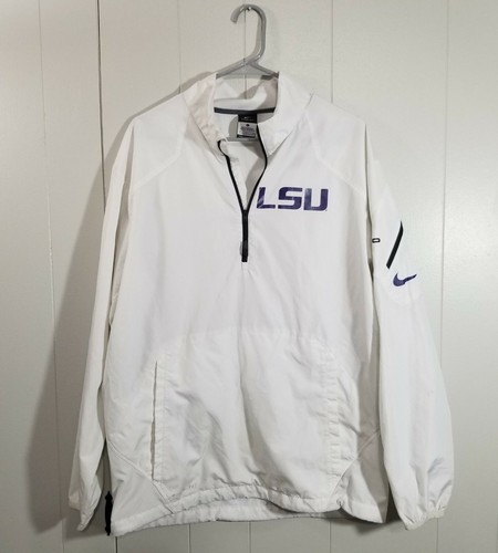 LSU Tigers Pull Over Windbreaker Jacket 
