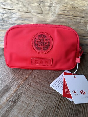 NWT LULULEMON Team Canada Future Legacy Mini Belt Bag O/S SPYR Spicy Red