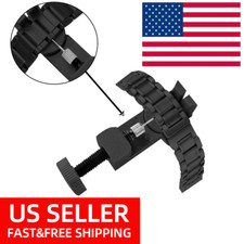 Link Remover Tool Metal Adjuster Watch Strap Bracelet Split Pin Removal Set US