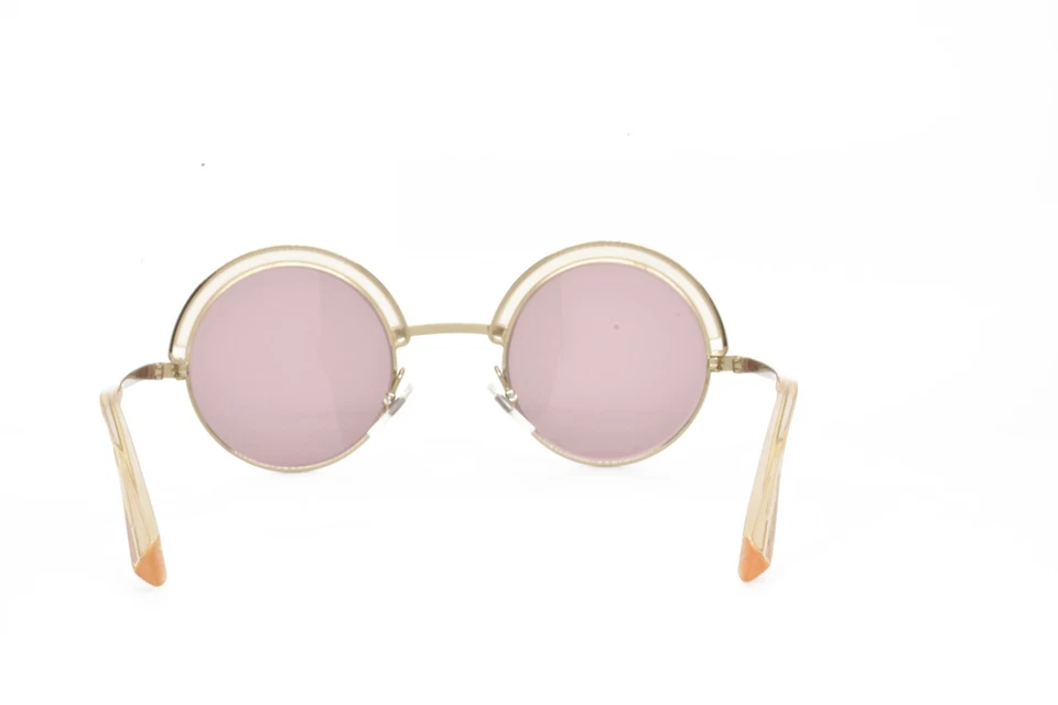 Alain Mikli 金色圆形太阳镜粉色 46-25-135 女式 4003 07 1N — 第 3/4 张图片