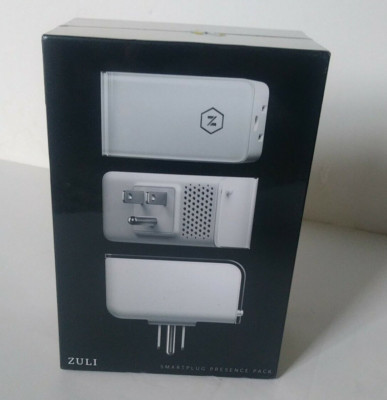 Zuli Smartplug Presence Pack 3 pk ZSP101 Dimmer Energy Monitor Timer Schedule