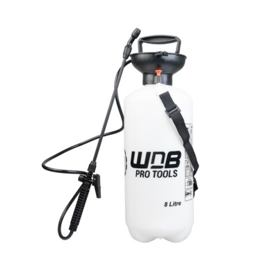 WNB Pro Tools 8L Drucksprüher Pump Action Snow Foam & Chemikaliensprühflasche