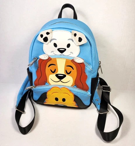 Disney Parks Loungefly Mini Backpack Dogs Rolly Lady Pluto Walk in the Park 2021