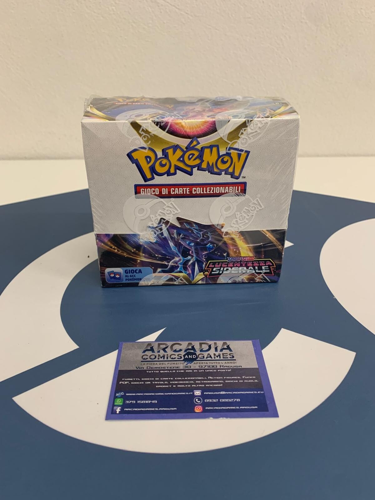 TCG Pokemon - Box Spada e Scudo Lucentezza Siderale (Sealed)