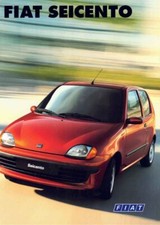 Catalogue Brochure Fiat Seicento 03/1998 France