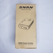 200W Car Inverter Converter Adapter 12V-110V Plug Power Outlet Cigarette Lighter