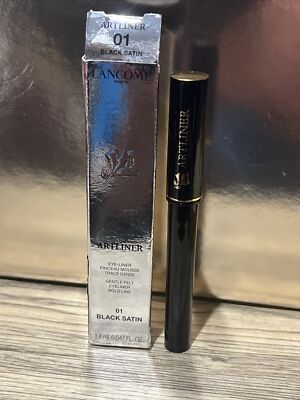 Lancome Artliner Gentle Felt Eyeliner Bold Line 01 Black *NIB*
