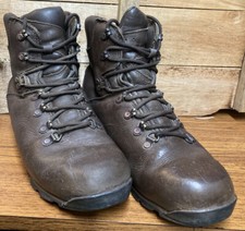 British Army Issue Iturri Brown Leather Lightweight Patrol Boots 8L UK- Used