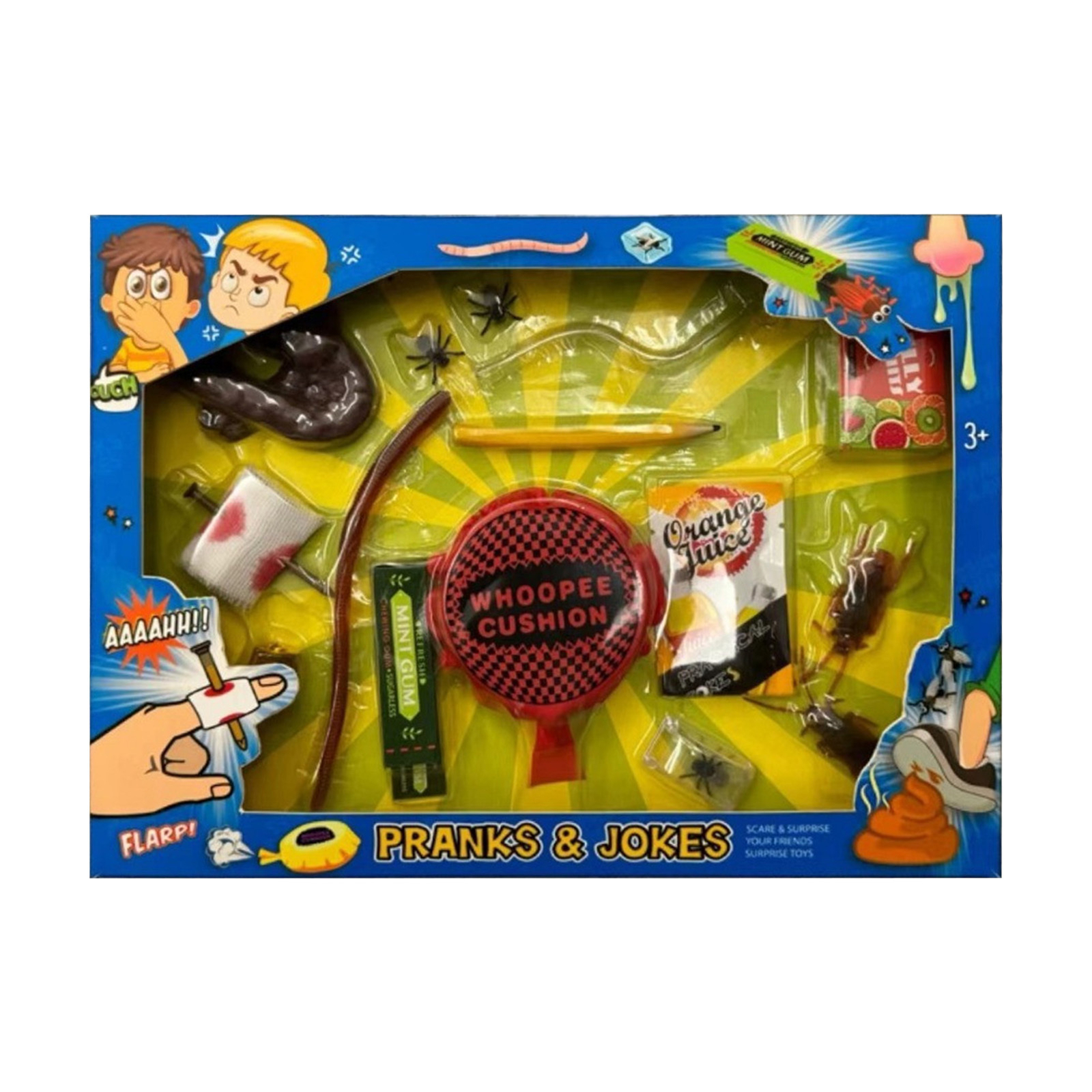 Prank Toys Kids Tricks Toys Prank Jokes Kit Hilarious Funny Gag & Tricks