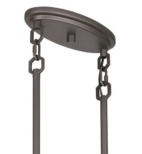 Minka Lavery Hexly 5 Light Island, Bronze / Sultry Silver - Picture 7 of 7