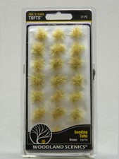 WOODLAND SCENICS BROWN SEEDLING TUFTS 21 PIECES scenery landscape WDS775 NEW