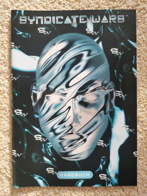 Syndicate Wars Eletronic Arts Handbuch Spielanleitung Nostalgie Sammler selten