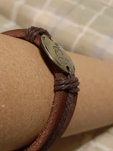 Unisex Astrology Constellation Zodiac SignHoroscope Leather Bracelet CAPRICORN - Picture 5 of 5