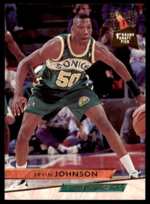 1993-94 Ultra Seattle Supersonics Basketball #344 Ervin Johnson | eBay
