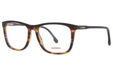 NEW CARRERA 263 0EX4 Brown Horn Eyeglasses 55/17/145 with Carrera Case