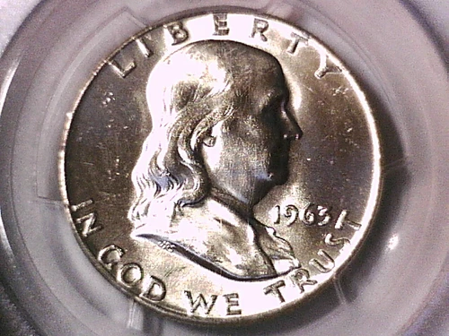 1963 D Franklin Half Dollar PCGS MS 64 24761302