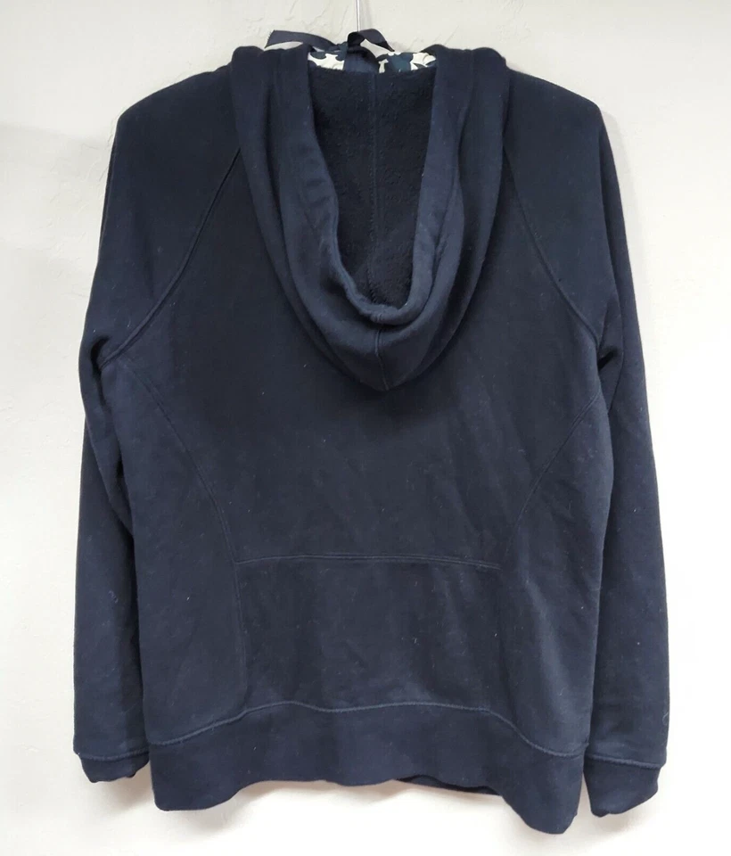 Tek Gear Mujer Mediano Negro Cremallera Completa Polar Sudadera con Capucha Chaqueta Bolsillos Aire Libre Activo Foto 2 de 4