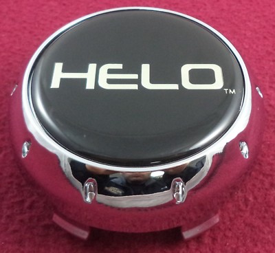 Helo Wheels Black / Chrome Custom Wheel Center Cap # F111K80-112-C (1)