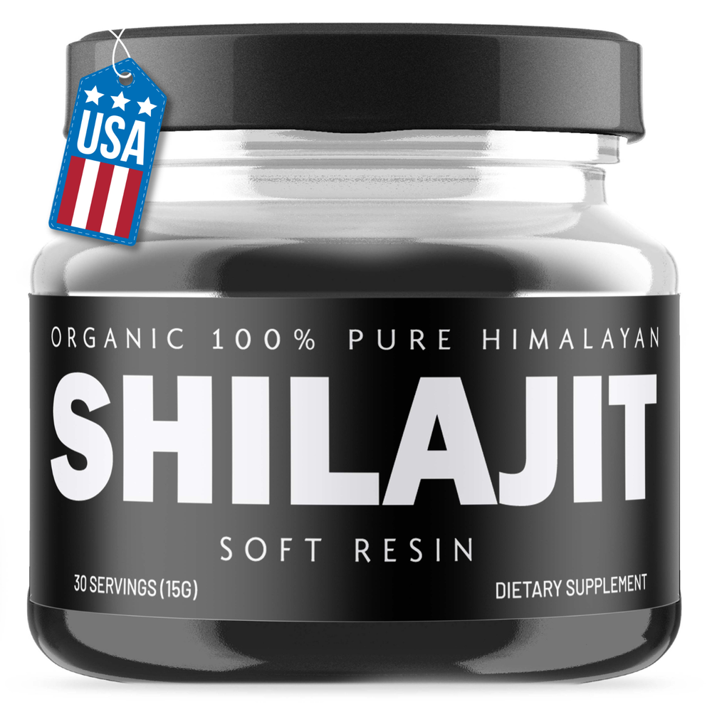 Pure 100% Himalayan Shilajit, Soft Resin, Organic, Extremely Potent, Fulvic Acid