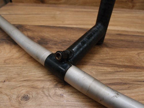 alloy flat handlebar EXT from Giant bike by Premetec + quill stem CRMO ALICO - Picture 22 of 24