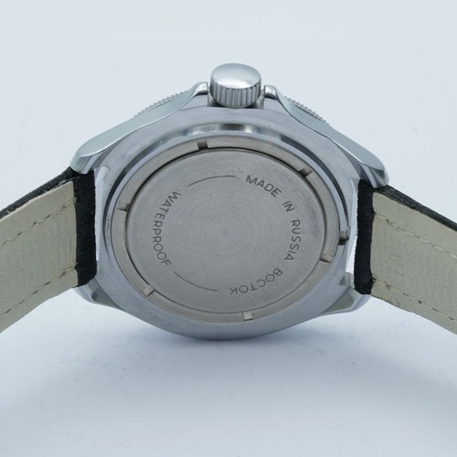 VOSTOK AUTOMATIK HERREN UHR VINTAGE 39MM SCHÖNER ZUSTAND MIT LEDER BAND 22 - Bild 7 von 9