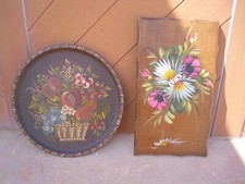 Set Tirolese dipinto come complemento d'arredo  