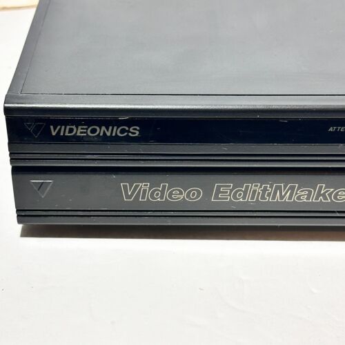 VINTAGE Videonics Video EditMaker für Videoproduktion & Schnitt Modell EM-1 NTSC - Bild 2 von 13