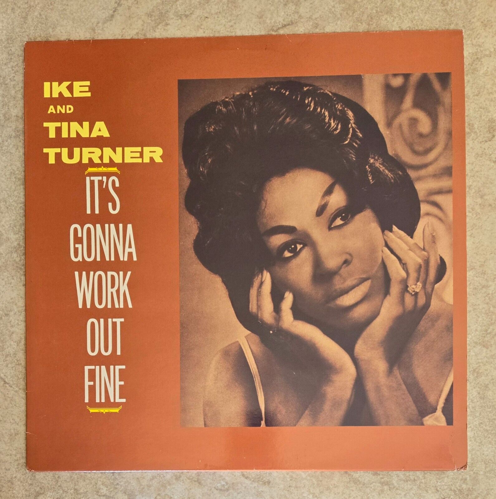 Ike & Tina Turner It's Gonna Work Out Fine Vinyl 12" Album Rare Germany Reissue