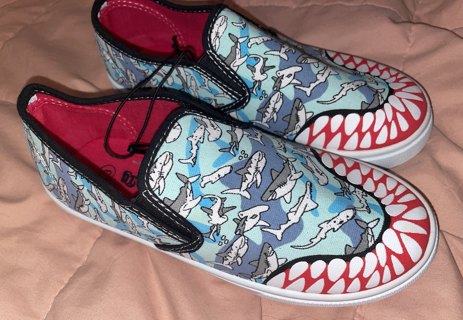 LOTTO 2 paia mocassini slip on in tela casual OT Revolution bambini taglia 3