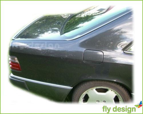 Fits for MERCEDES E W124 coupe cabrio spoiler rear spoiler rear lip flap lip