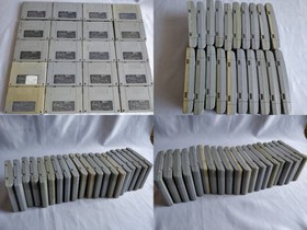 Wholesale lot of 20 Nintendo Super Famicom FC NES Game Cartridge set-e0701-5