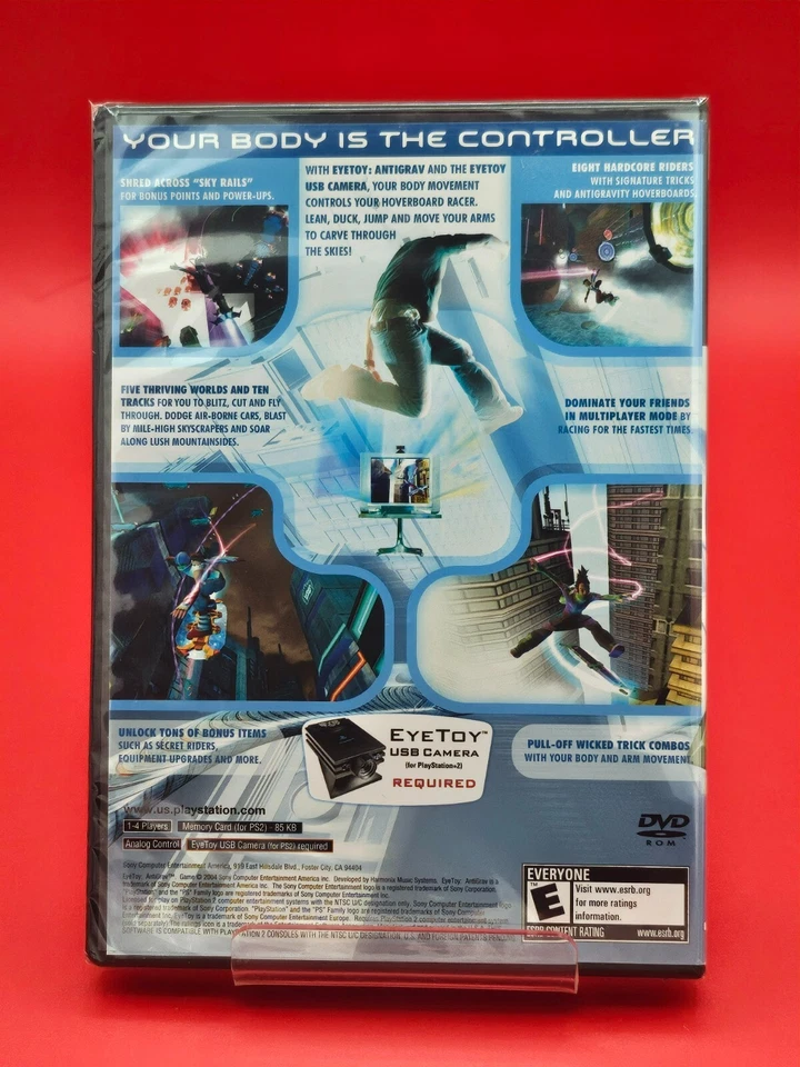 EYE TOY ANTIGRAV SONY PLAYSTATION 2 (PS2) 2004 NEW SEALED - Image 2 of 2