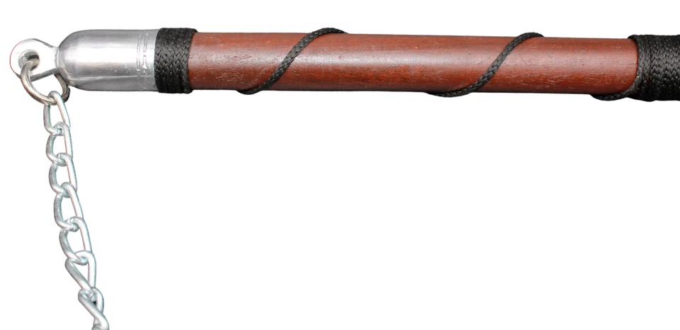 Guerrero Medieval 16" con púas de metal macizo bola de una sola maza mayal Morningstar Foto 3 de 4