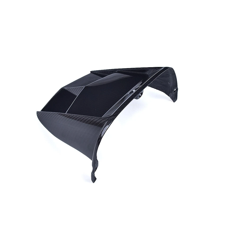 Protector de barro para guardabarros de fibra de carbono real para Yamaha YZF R6 2017-2020 Foto 3 de 4