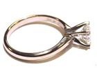 14k White Gold 1.09ct I2 I Round Diamond Solitaire Engagement Ring 3.16g 7 GSI — photo 5