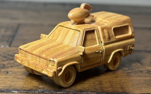 Pizza Planet Truck Hot Wheels Premium Disney Pixar Brave Wood 1:64 Loose - 第 3/7 張圖片
