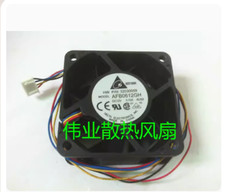 Delta AFB0612GH DC12V 0.72A 6CM 6025 4-Wire Cooling Fan