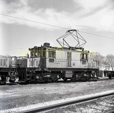 CSS Chicago South Shore Steeple Cab #1013 - Vintage Railroad Negative