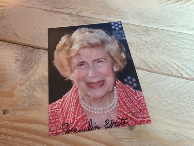 JACQUELINE WHITE signed Foto ca.13x17 Autogramm (3535) + COA