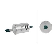Kraftstofffilter Leitungsfilter Ø 61 mm HELLA passend für u.a. VW POLO