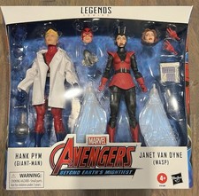 Marvel Legends Hank Pym Giant Man Janet Van Dyne Wasp 6  Figure 2-Pack Hasbro