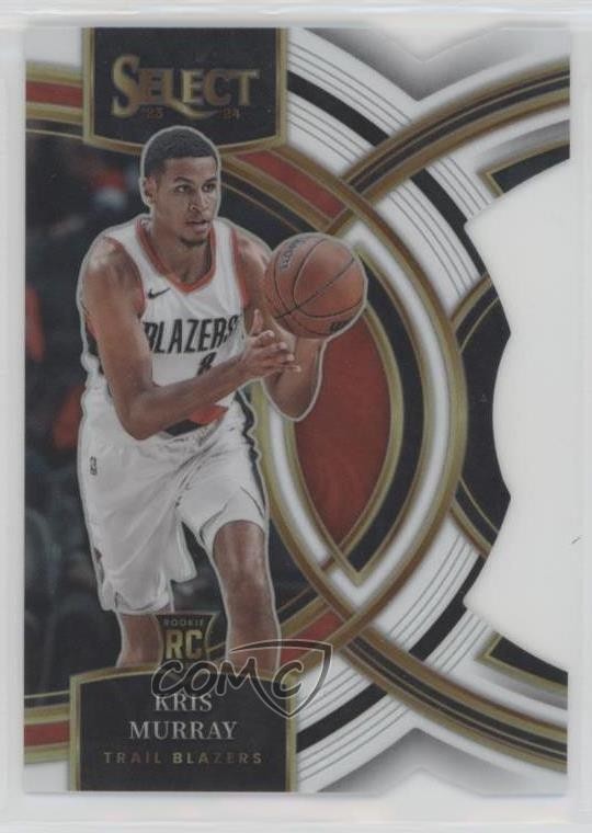 2023 Panini Select Premier Level White Prizm Die-Cut 54/149 Kris Murray #120 5b1