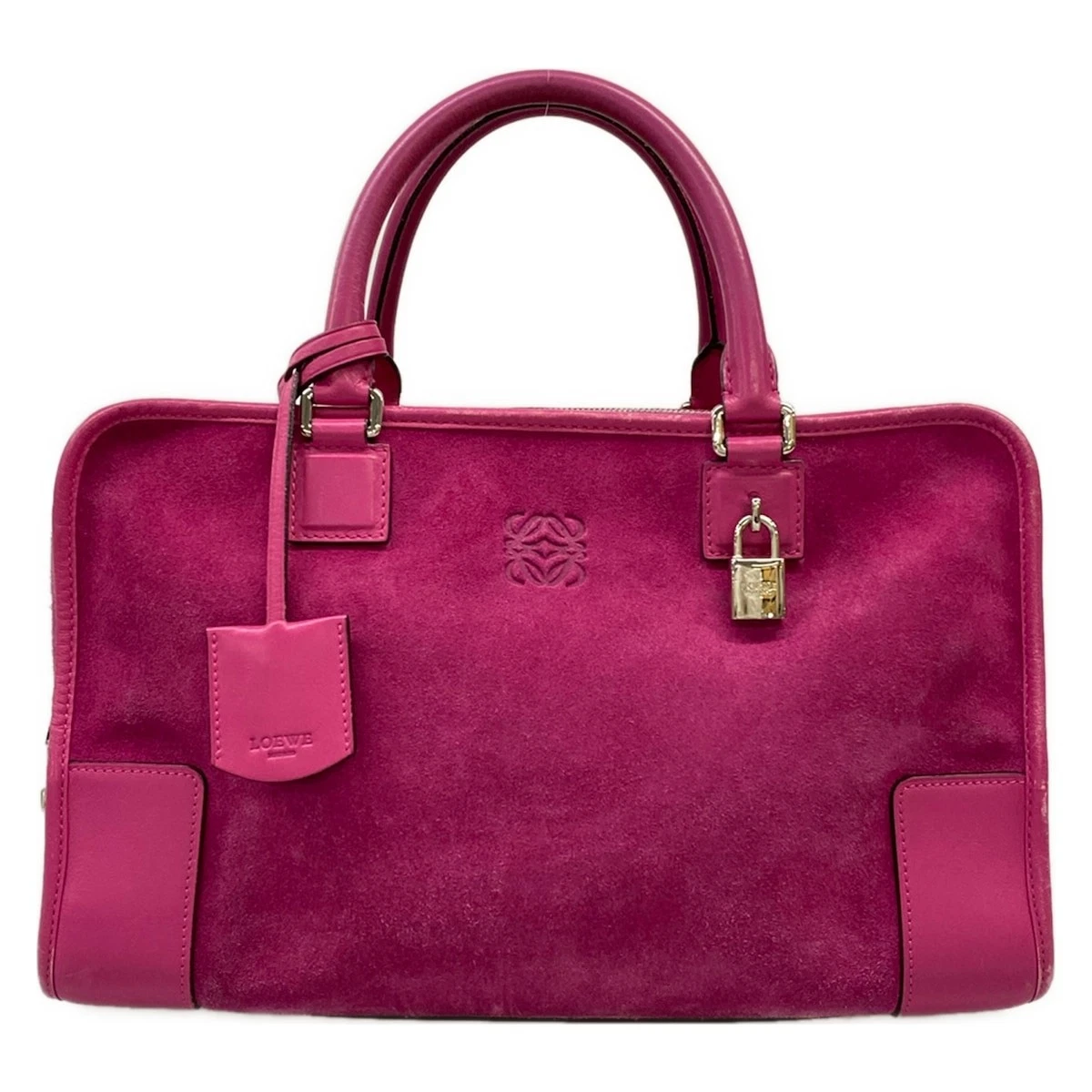 Pink Leather Exterior Loewe Bags & Handbags for Women for sale | eBay