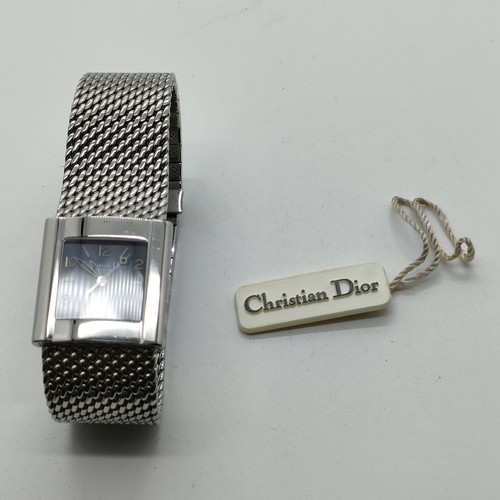 Christian Dior Watch D79-100 27mm Women's Blue X Silver 3246656 - Imagen 9 de 11