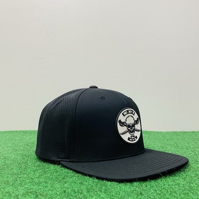 Branded Bills EDI or DIE Pirate Men's Adj Snapback Golf Hat Cap Black One Size