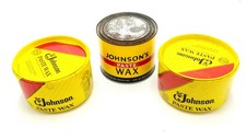 Lot 3 SC Johnsons Paste Wax Original Formula ...